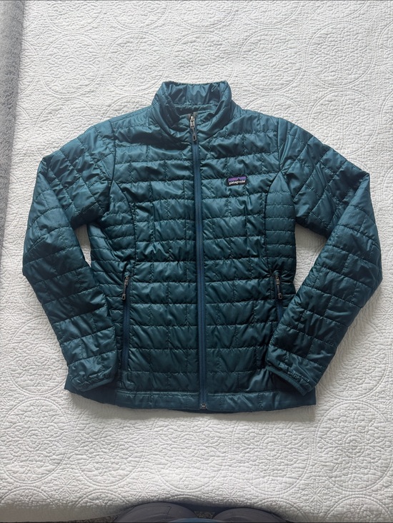 Patagonia Jackets & Blazers - Patagonia Women's Teal Quilted Lightweight Puffer Jacket
